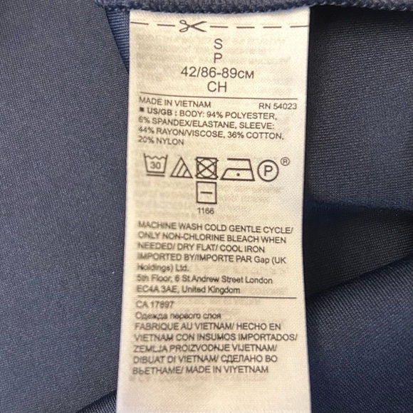 BANANA REPUBLIC Lace Drawstring Sleeve Top - Picture 8 of 9